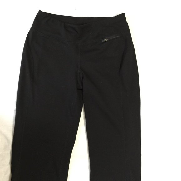 🦚🦚🦚 GAP BODY WOMENS ATLETIC YOGA PULL ON CAPRIS PANTS SIZE XS 🦚🦚🦚 - Picture 1 of 5